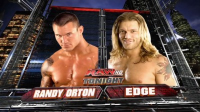 RANDY ORTON VS EDGE - RAW 12 DE JULIO DE 2010