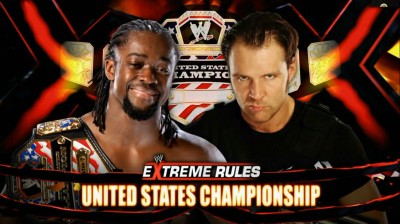 Kofi Kingston Vs Dean Ambrose - Campeonato de los Estados Unidos - Extreme Rules 2013