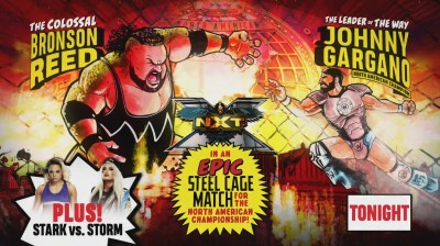 Johnny Gargano Vs Bronson Reed - Steel Cage Match - Campeonato Norte Americano de NXT - NXT 18/05/2021