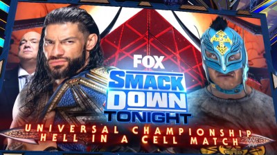 Roman Reigns Vs Rey Mysterio - Hell In a Cell Match - Campeonato Universal - SmackDown 18/06/2021