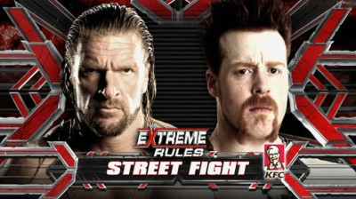 Triple H Vs Sheamus - Street Fight - Extreme Rules 2010