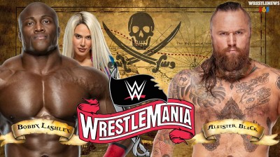 ALEISTER BLACK VS BOBBY LASHLEY - WRESTLEMANIA 36