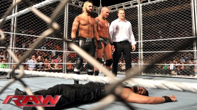 ROMAN REIGNS VS RANDY ORTON - RAW 8 DE SEPTIEMBRE DE 2014