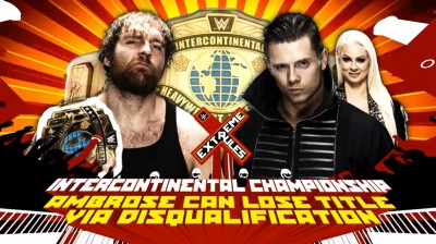 Dean Ambrose Vs The Miz - Campeonato Intercontinental - Extreme Rules 2017