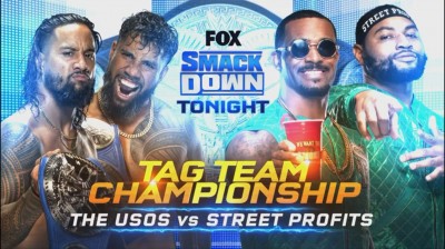 The Usos Vs The Street Profits - Campeonatos en Parejas de SmackDown - SmackDown 10/09/2021
