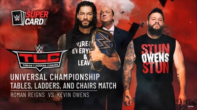 Roman Reigns Vs Kevin Owens - Tables, Ladders & Chairs Match -  Campeonato Universal - TLC 2020