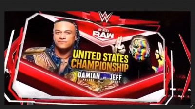 Damian Priest Vs Jeff Hardy - Campeonato de los Estados Unidos - RAW 13/09/2021